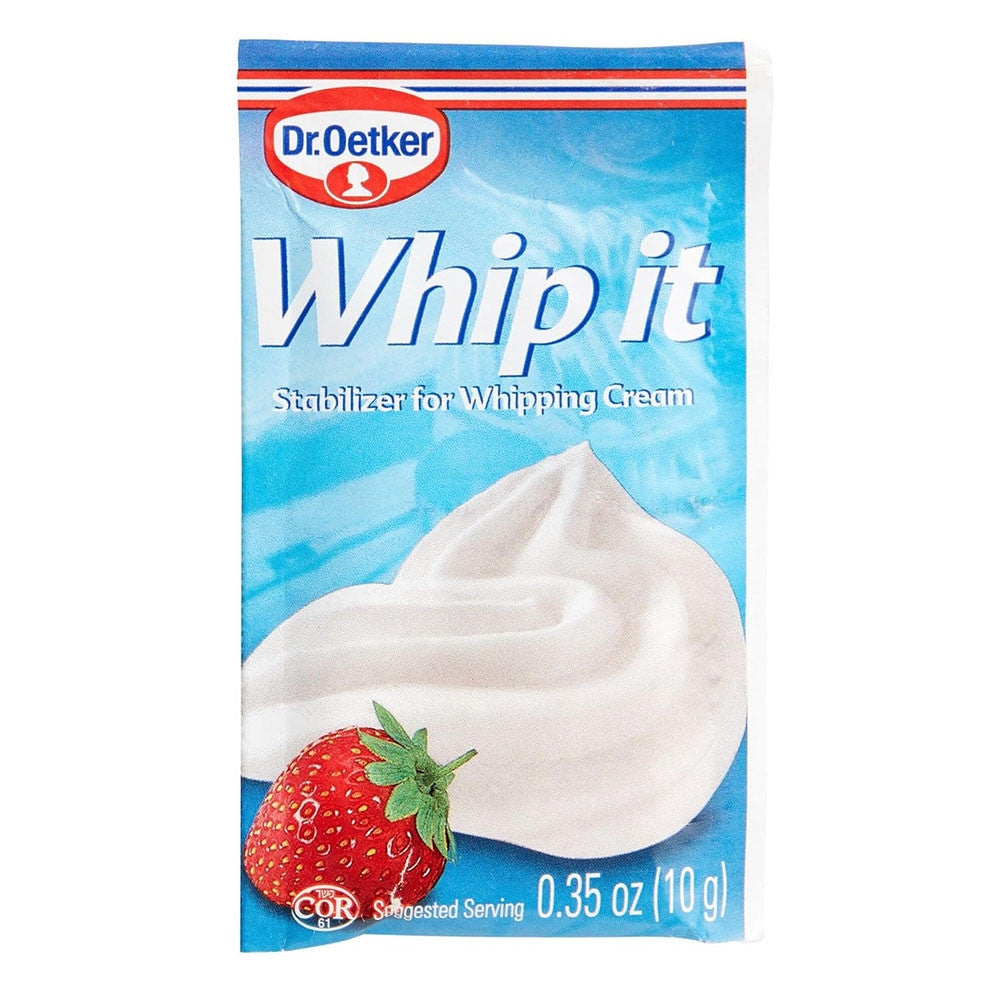 Dr. Oetker Organics Whip It Whipped Cream, 0.35 Oz, 2 Ea